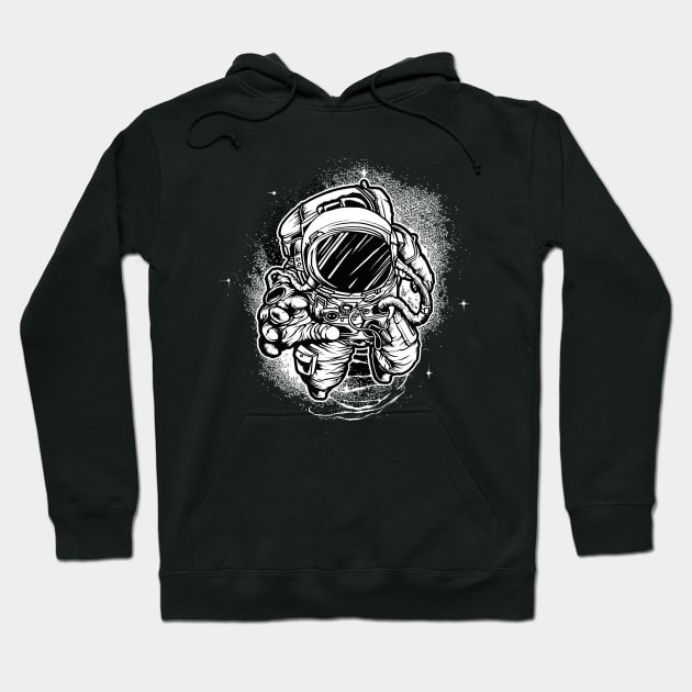 SpaceMan Hoodie by tdK